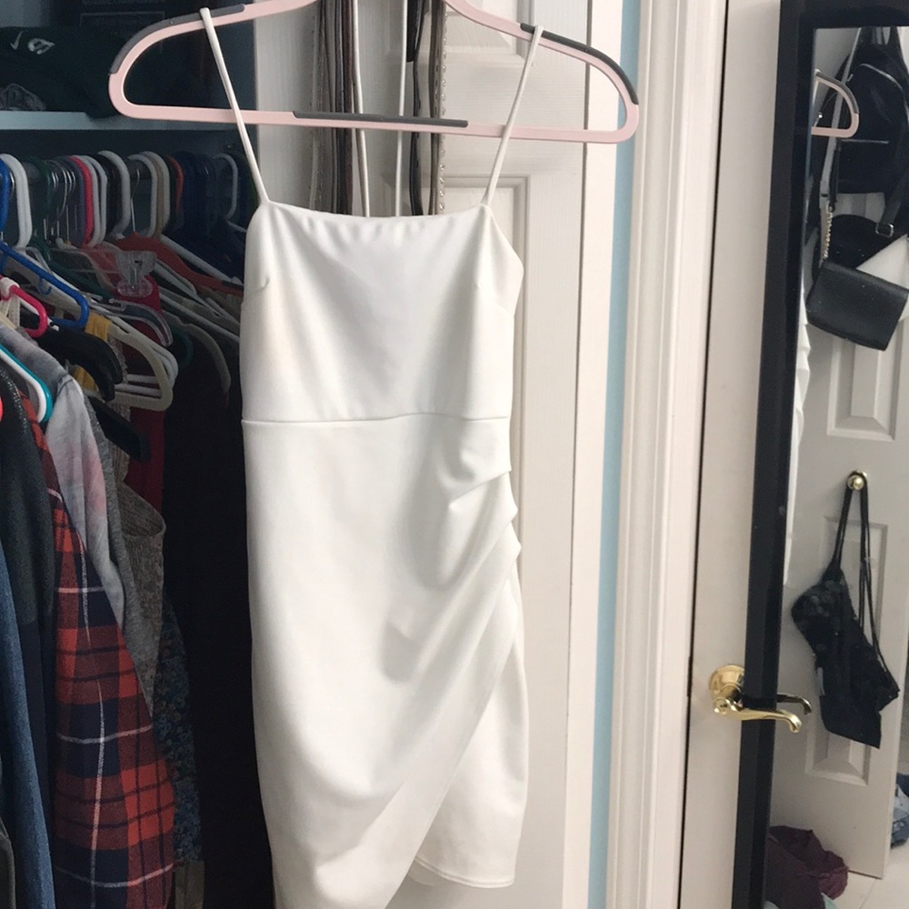 Pitaya white dress